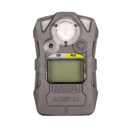 Msa Safety Detector, Altair 2Xt, Co-H2/H2S, Gray 10154071